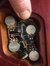 Gibson Les Paul Pot Control PCB Board .right hand guitar l pickups quick connect