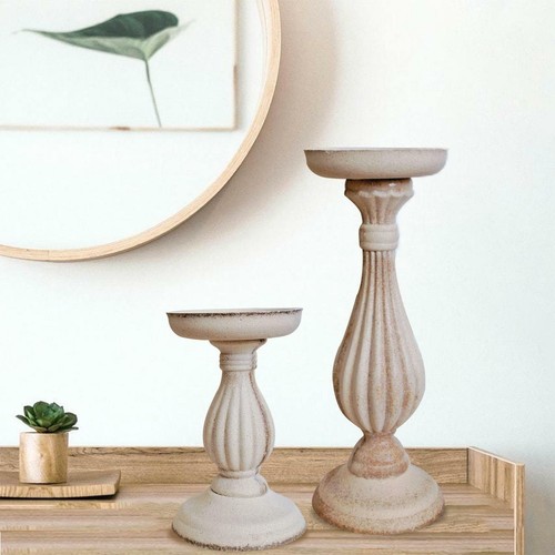 New wooden pillar - candle, stick