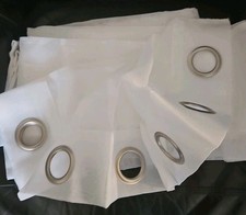 Single - Sheer Elegance Eyelet Voile Panel 150x183 White