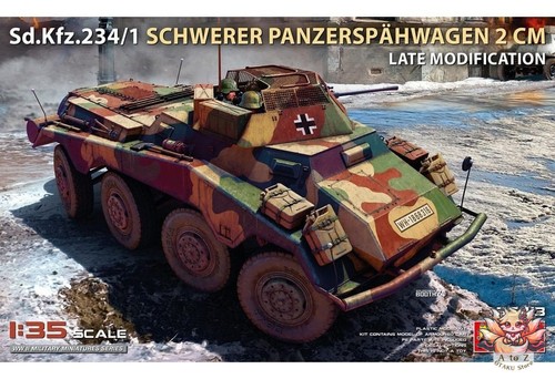 Kfz 234 1 armored - 1/35, sd.kfz.234/1