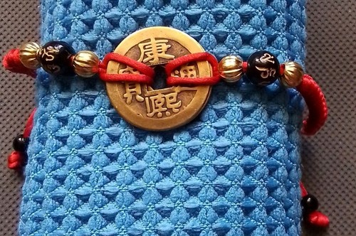Chinese lucky coin bracelet - lucky,