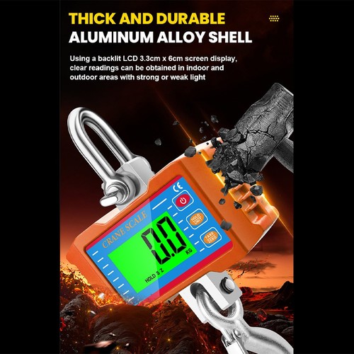 1000kg crane scale large - , lcd