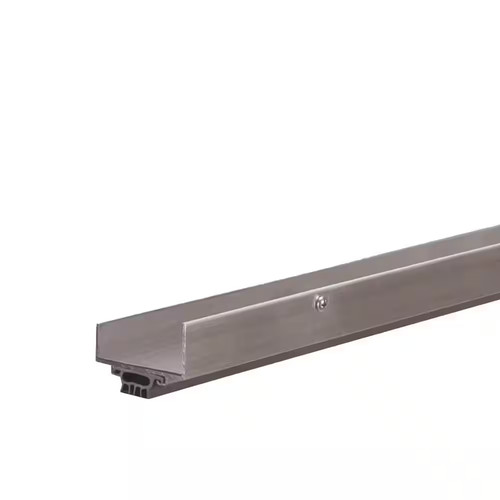 Silver aluminum u - aluminum, u-shape
