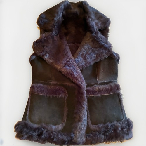 Reversible brn suede - reversible, and