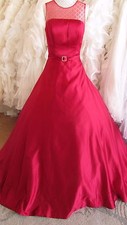 Victoria Kay Peony 1553 wine color wedding dress UK size 10 check measurements