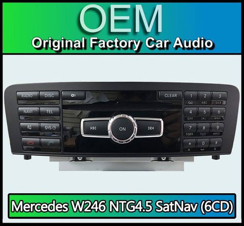 Mercedes class sat nav - b,