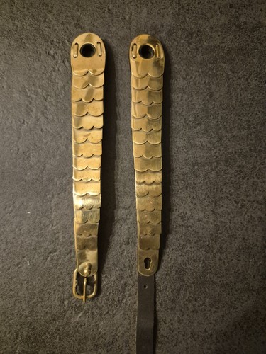Pair jugular spikehelmet - of,
