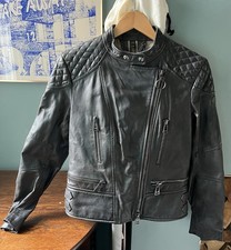 Belstaff Black Leather Jacket