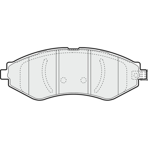 Brake pads set for - pads,