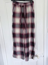 Fat Face Pink Plaid Pyjama