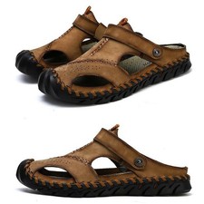 Summer Men Sandals Leather