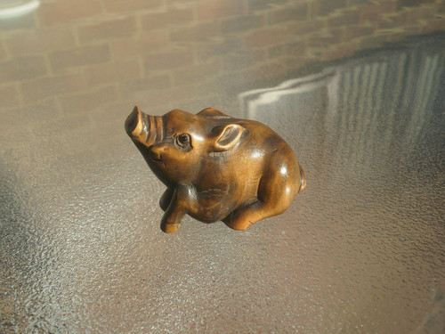 Hand carved wood - wood, wild