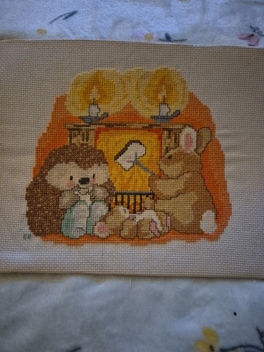 Finished cross stitch forever - finished,