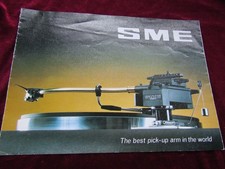 Original SME Series III Arm Information Sheet/Flyer  Vintage.  298 x 212 mm.