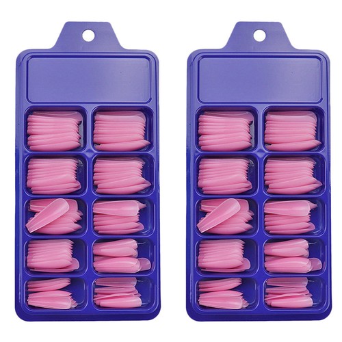 200pcs press nails - press, false