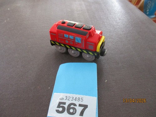 Battery operated locomotive - operated,