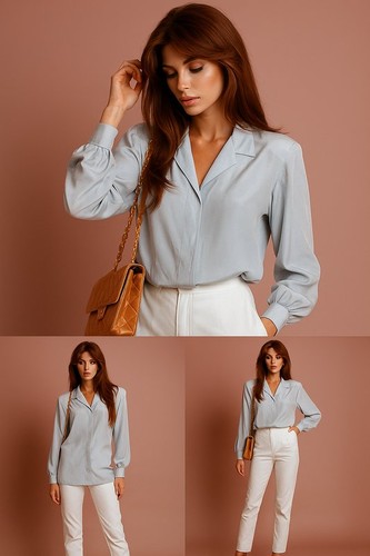 Women peter hahn shirt grey - women,