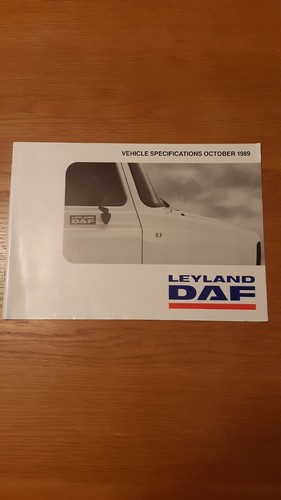 Leyland daf sales brochure - leyland,