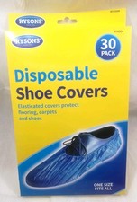 30 Disposable Shoe Cover Blue