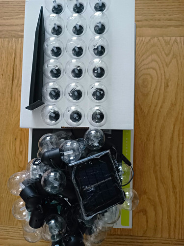 Solar 120 led string lights - 120,