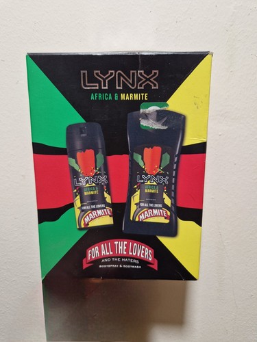Lynx gift set africa marmite - set,