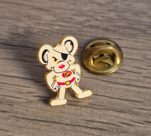 Vintage danger mouse enamel - vintage,