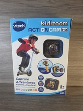 VTech Kidizoom ActionCam HD Camera Photos Videos In-Built Games - Box Damaged 