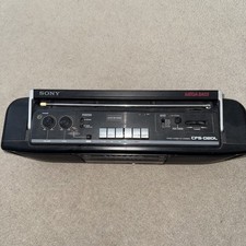Sony Cfs-d20l Mega Bass  Radio Cassette boombox, 4 band radio, mega bass control
