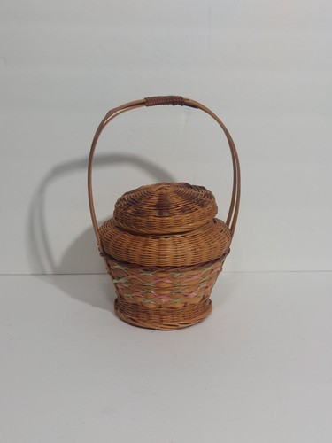 Vintage wicker bamboo - bamboo, rattan