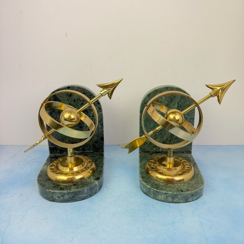 Vintage bookends brass - vintage,