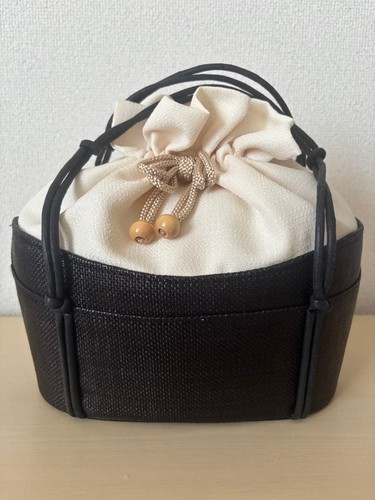 Japanese drawstring bag - japanese,