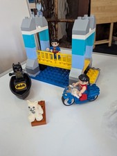 Lego Duplo BATMAN Adventure Superman Wonder Woman Motorbike VGC