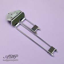 Trapeze Frequensator Split Tailpiece Archtop Hollowbody Vintage40 Chrome