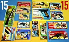 15 Toy Pistols James Bond ☆