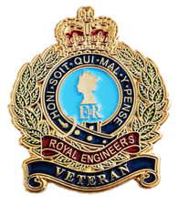 UK Veterans Pin Badge Royal