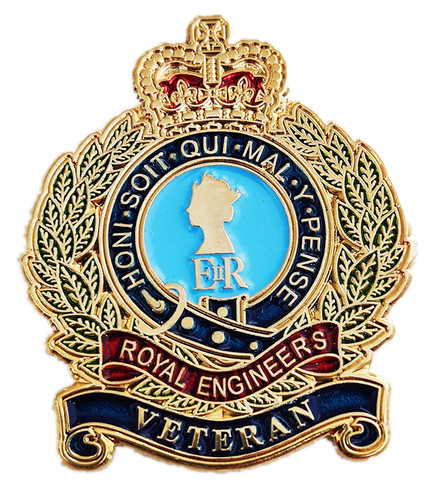 Veterans pin badge - uk,
