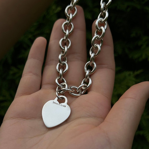 Tiffany blank heart tag - co.,