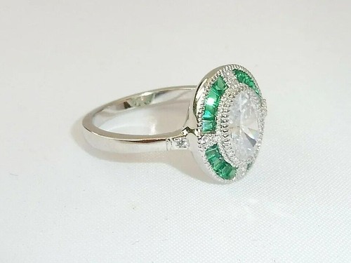 Ladies art deco halo design - deco,