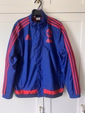 Manchester United Training Jacket. Youth 13/14 or Adult XS. Shower proof  
