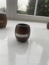 Salvaged Teak from HMS Restless Destroyer 1916 Barrel approx 5cm. 