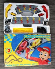 My First ScaleXtric Set 2 Scale 1/64 Formula One Slot Car Racing Set