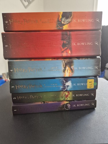 Harry potter books set jk - books,
