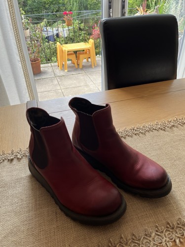 Fly london women red - fly, leather