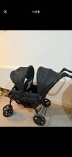 double pram baby and toddler