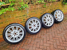Alloy Wheels x4 Jaguar S-Type Triton 18" Goodyear Eagle F1  Tyres 245/40/18 97Y