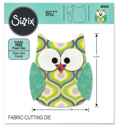 Sizzix bigz owl die 800004 - owl,