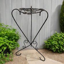 Vintage Retro Mid Century 50s 60s, French Wrought Iron Pot Plant Stand