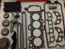 FITS NISSAN MICRA K11 1.0 1.3 93-00 TIMING CHAIN KIT + HEAD GASKET SET + BOLTS  