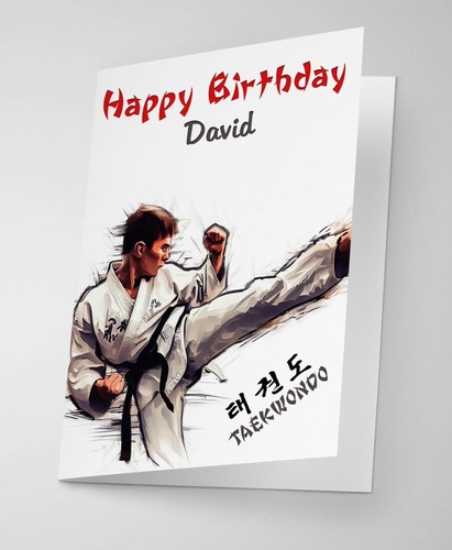 Personalised taekwondo - personalised,