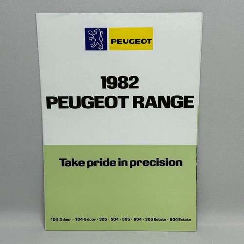 Vintage 1982 peugeot - peugeot, car
